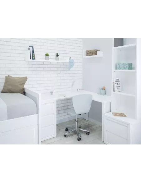 Scrivania ad angolo per bambini 