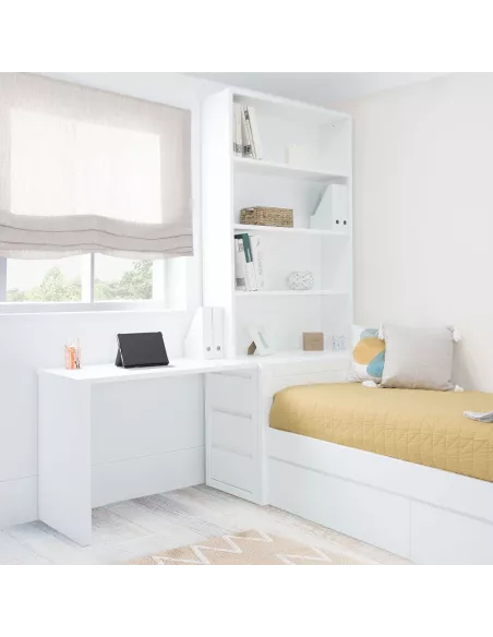 Camerea da letto per ragazzi con zona studio