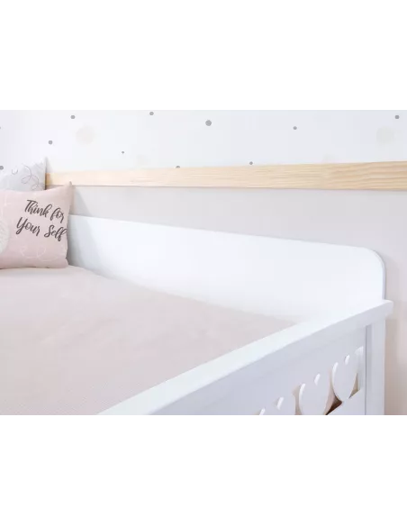 Spalliera letto Curvo/Stelle/Cuori