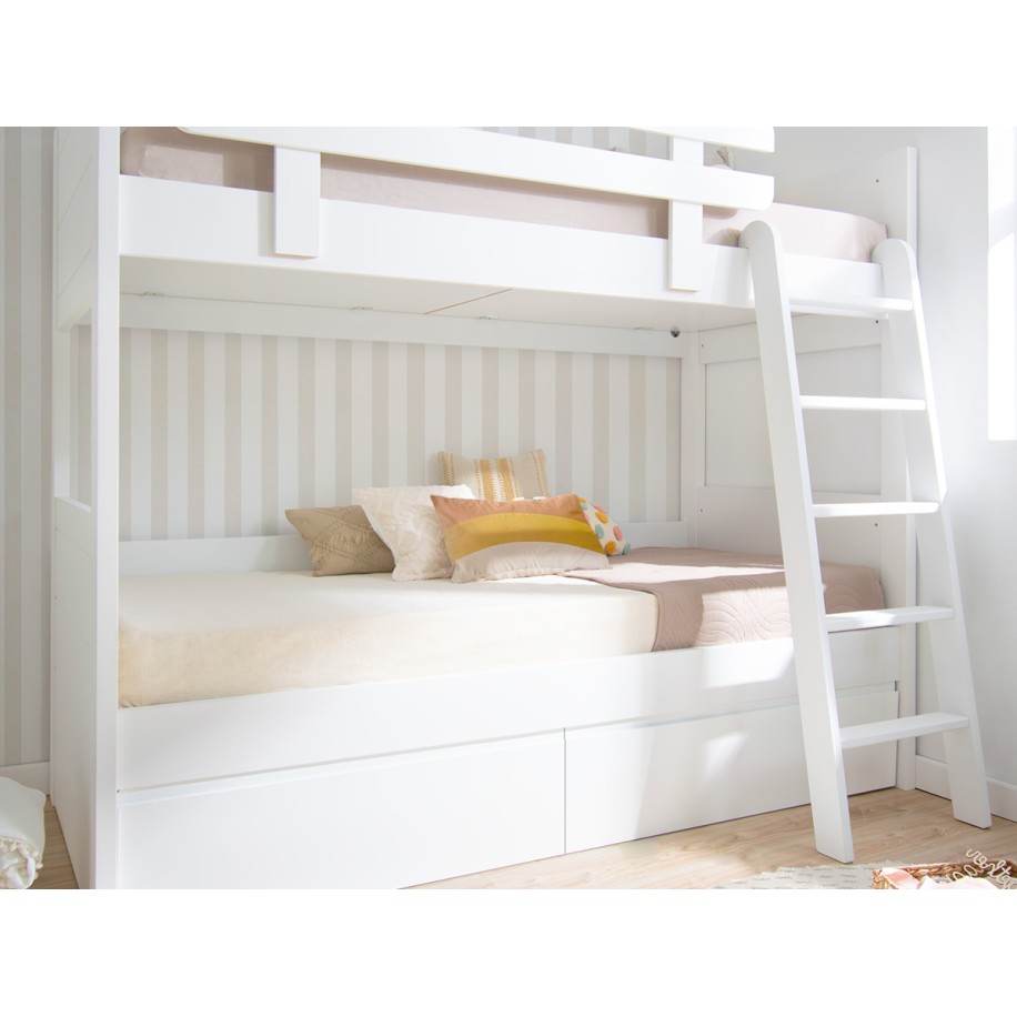 Letto Lineale com cassettoni