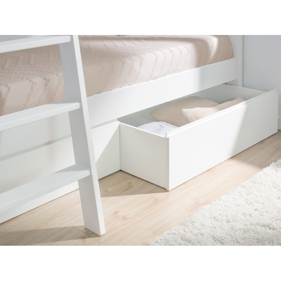 Letto Lineale com cassettoni