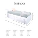 Letto con cassetti Lineare - Bassa