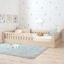 Letto montessori con sbarre CRETA Basic