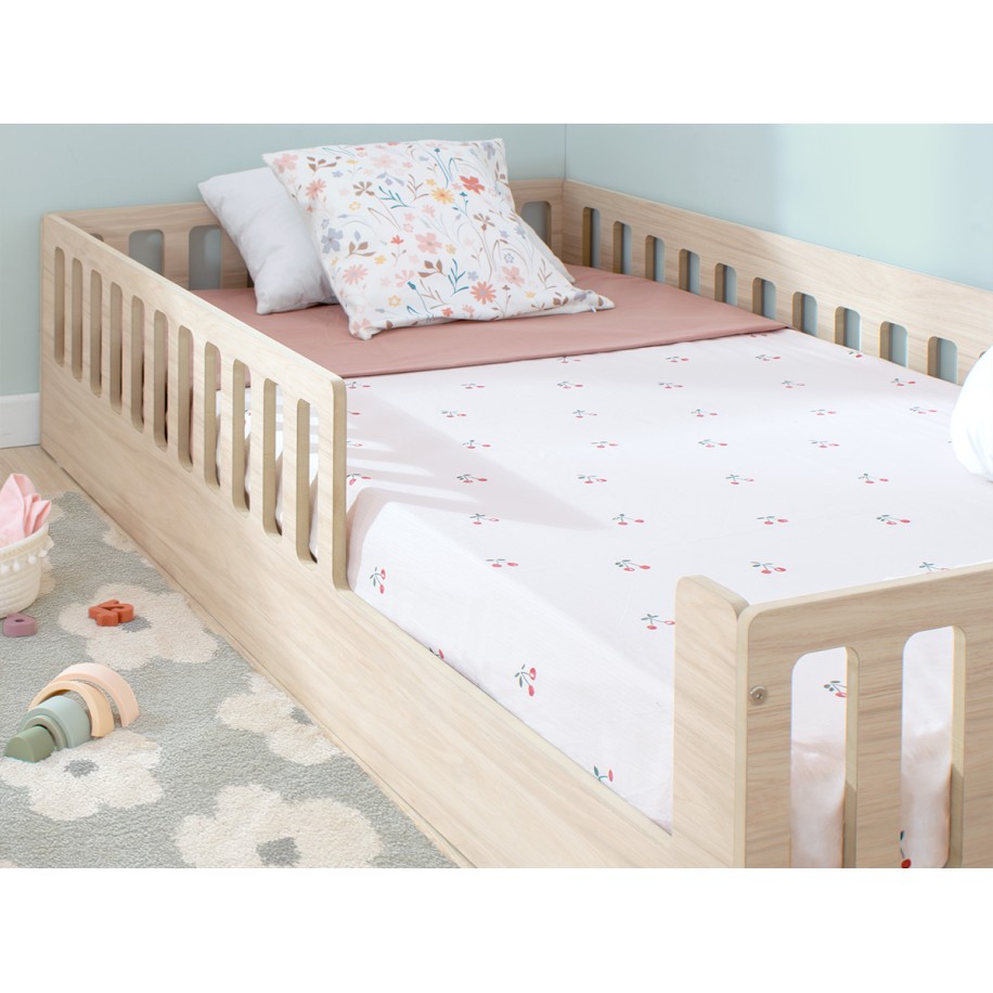 Letto montessori con sbarre CRETA Basic