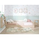 Letto montessori con sbarre CRETA Basic