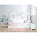 Letto a casetta Montessori finestre