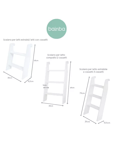 Scaletta per letti dei bambini