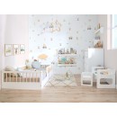 Letto Montessori Evolutivo con Sbarre SOFIA