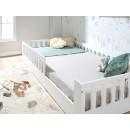 Letto montessori con sbarre CRETA bianco