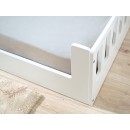 Letto montessori con sbarre CRETA bianco