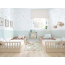 Letto montessori con sbarre CRETA Basic