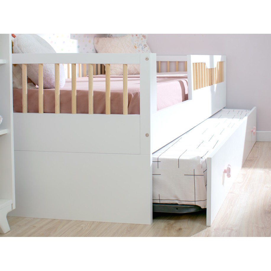 Letto Montessori Evolutivo con Sbarre SOFIA