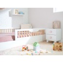 Letto Montessori Evolutivo con Sbarre SOFIA