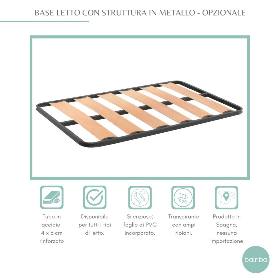 Letto estraibile bianco - Basso