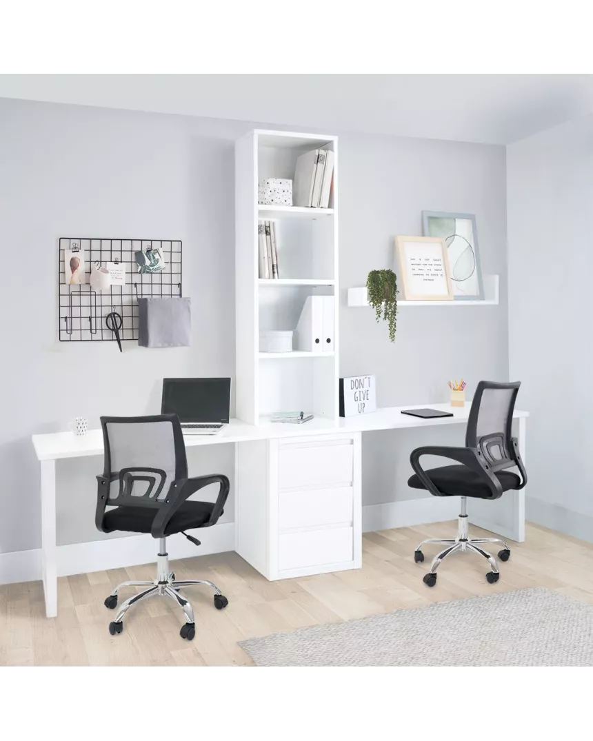 Sedia da scrivania - Nera 2