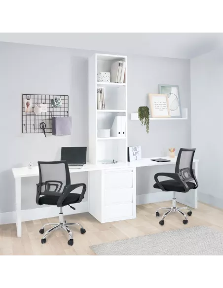 Sedia da scrivania - Nera