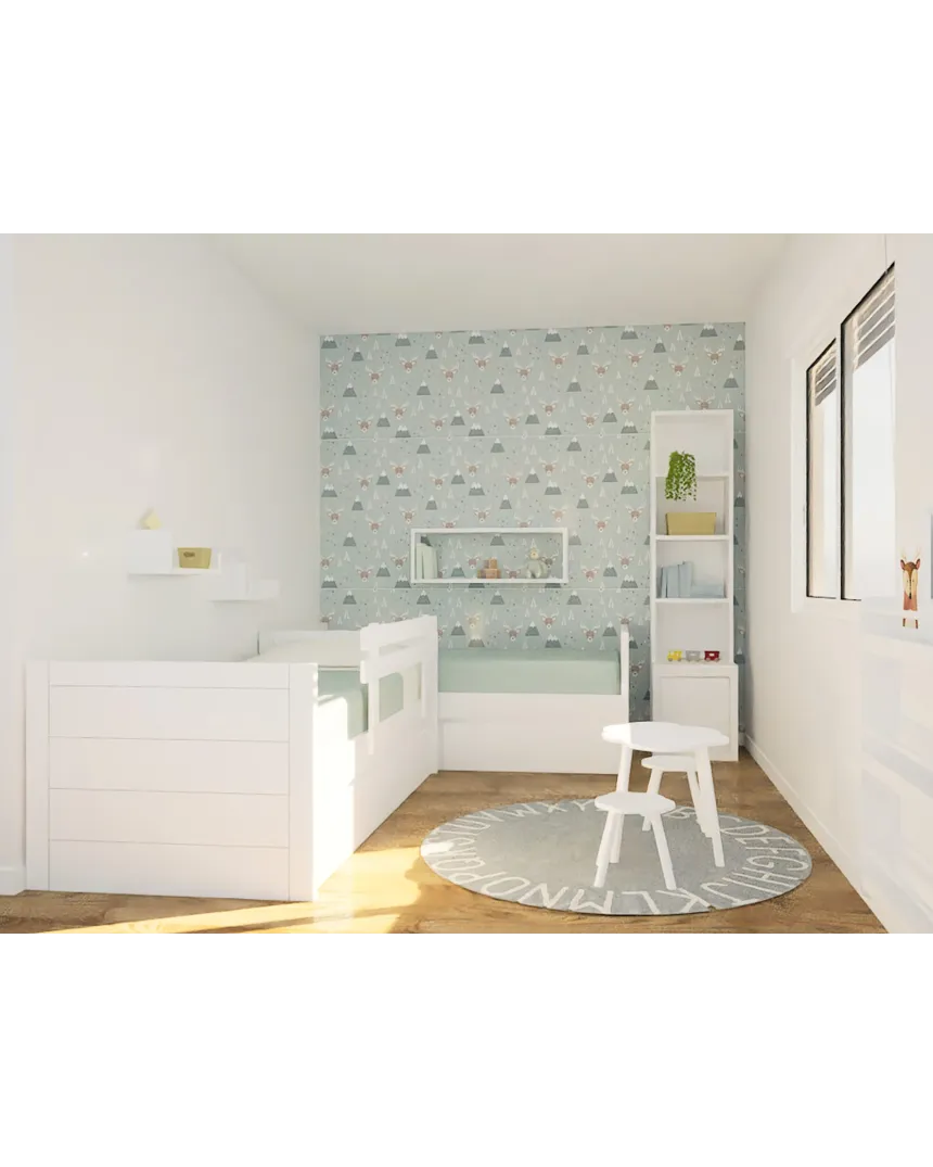 Disegno camera per bambini e ragazzi in 3D 2