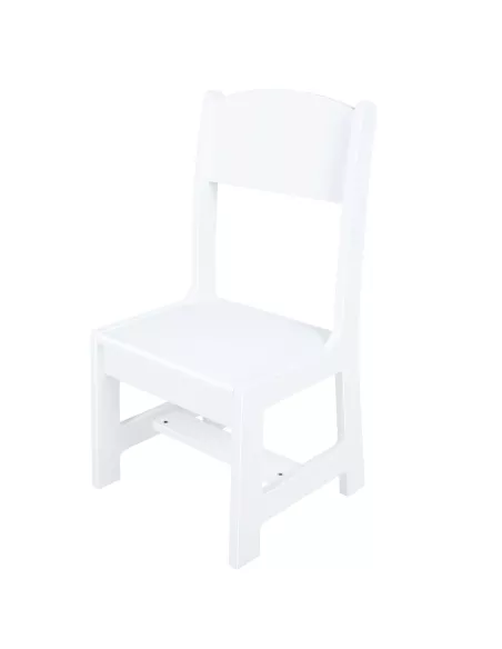 Sedia Montessori bianca