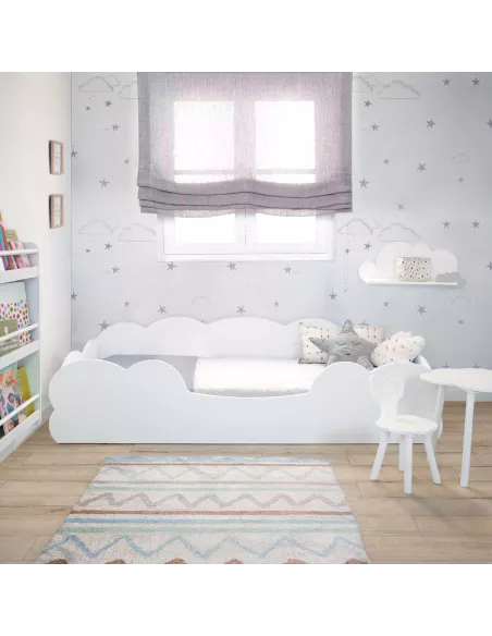 Camera da letto Montessori Nuvola con mensola