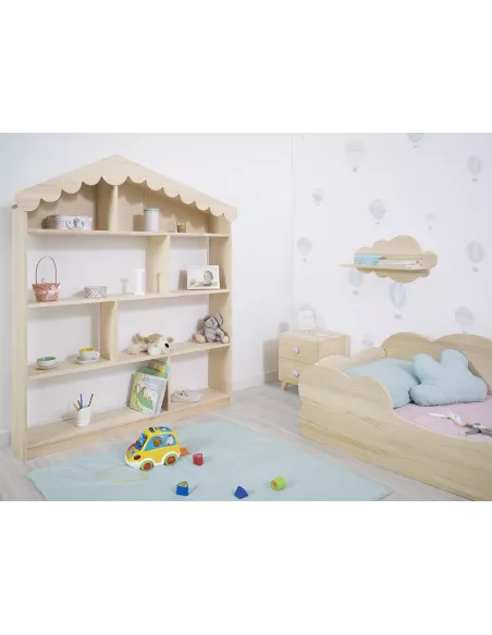 Camera da letto Montessori Nuvola Legno Naturale
