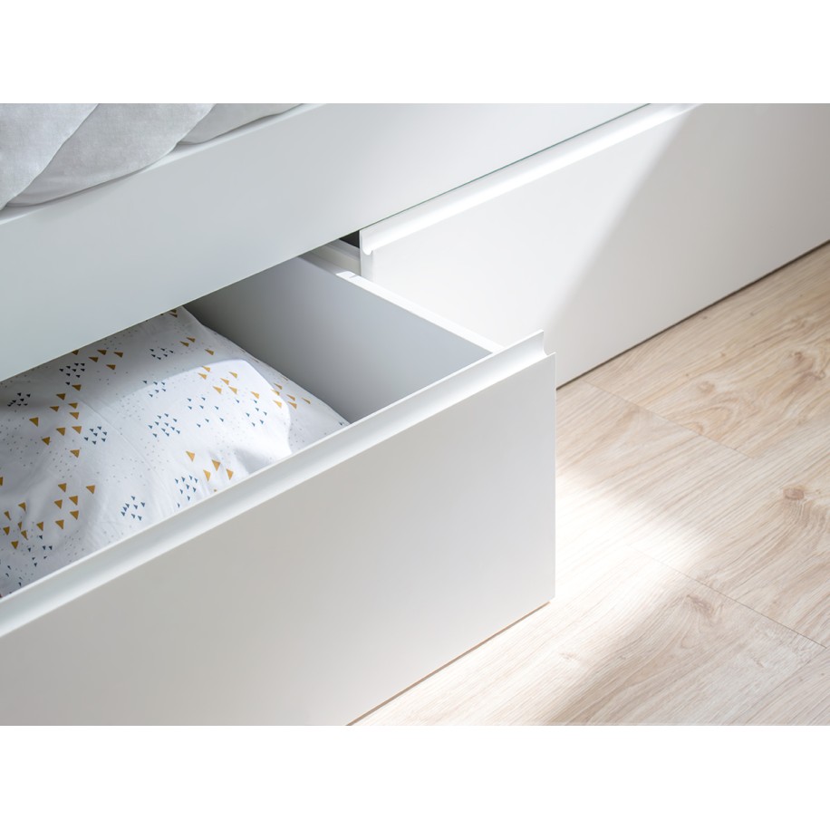 Letto a Casetta per bambini con cassettoni