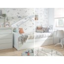 Letto a Casetta per bambini con cassettoni