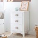 Comodino con cassetti
