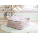 Pouf poltrona rosa per bambini