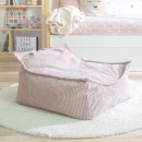 Pouf poltrona rosa per bambini