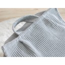 Pouf poltrona grigio per bambini