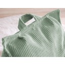 Pouf poltrona verde per bambini