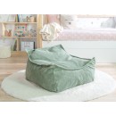Pouf poltrona verde per bambini