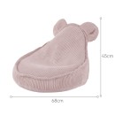 Pouf a sacco orsetto rosa per bambini