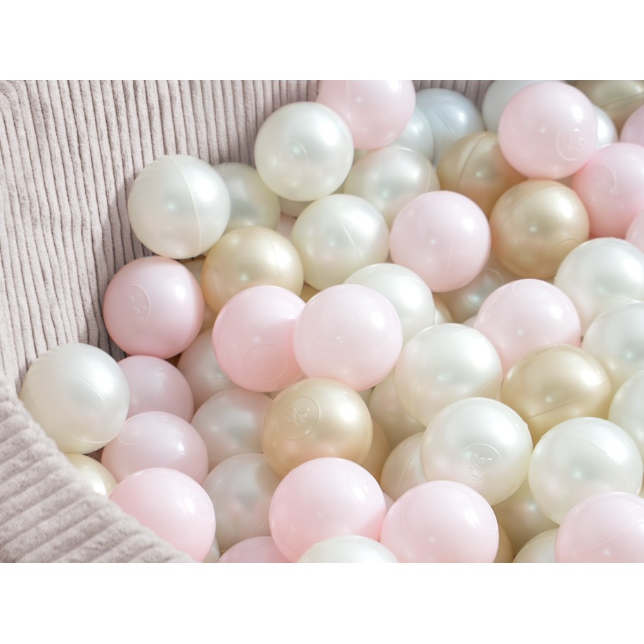 Piscina con palline per bambini rosa
