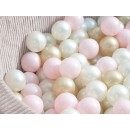 Piscina con palline per bambini rosa