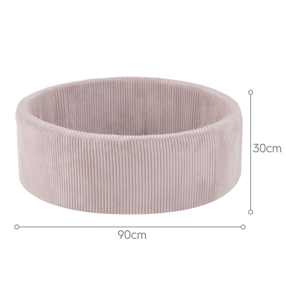 Piscina con palline per bambini rosa