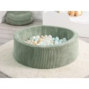 Piscina con palline per bambini verde