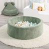 Piscina con palline per bambini verde