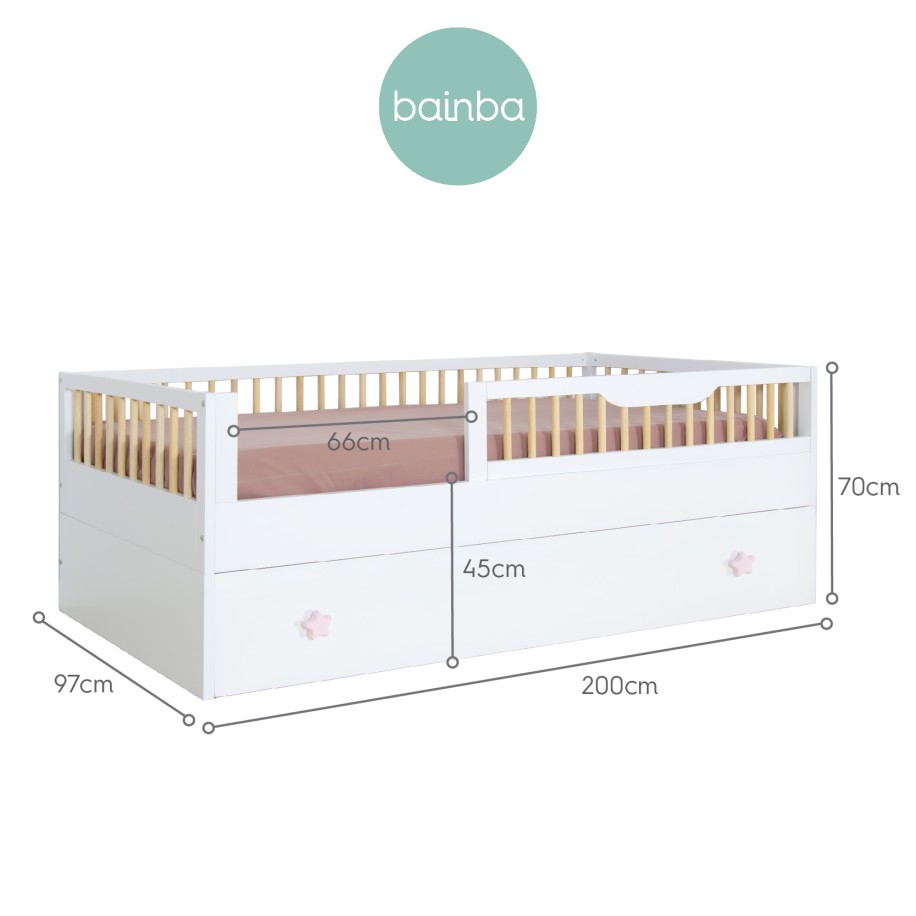 PACCHETTO Letto Montessori Sofia + kit evolutivo