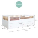 PACCHETTO Letto Montessori Sofia + kit evolutivo