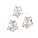 Triangolo da arrampicata Montessori in legno