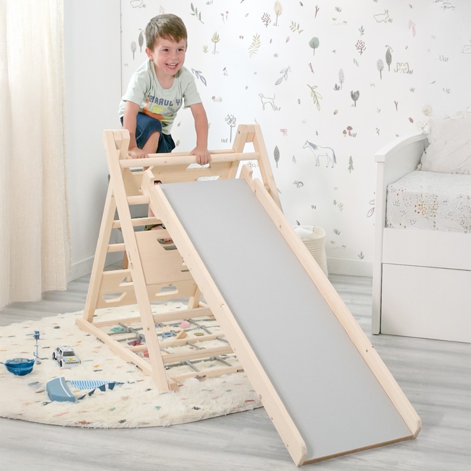 Scivolo Montessori - Rampa da arrampicata