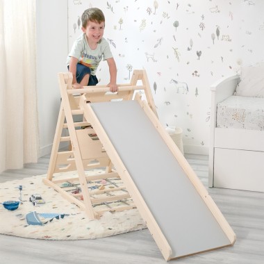 Scivolo Montessori - Rampa da arrampicata