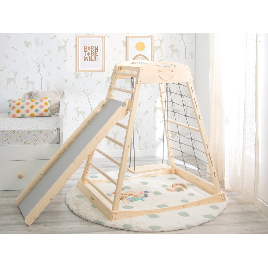 Scivolo Montessori - Rampa da arrampicata