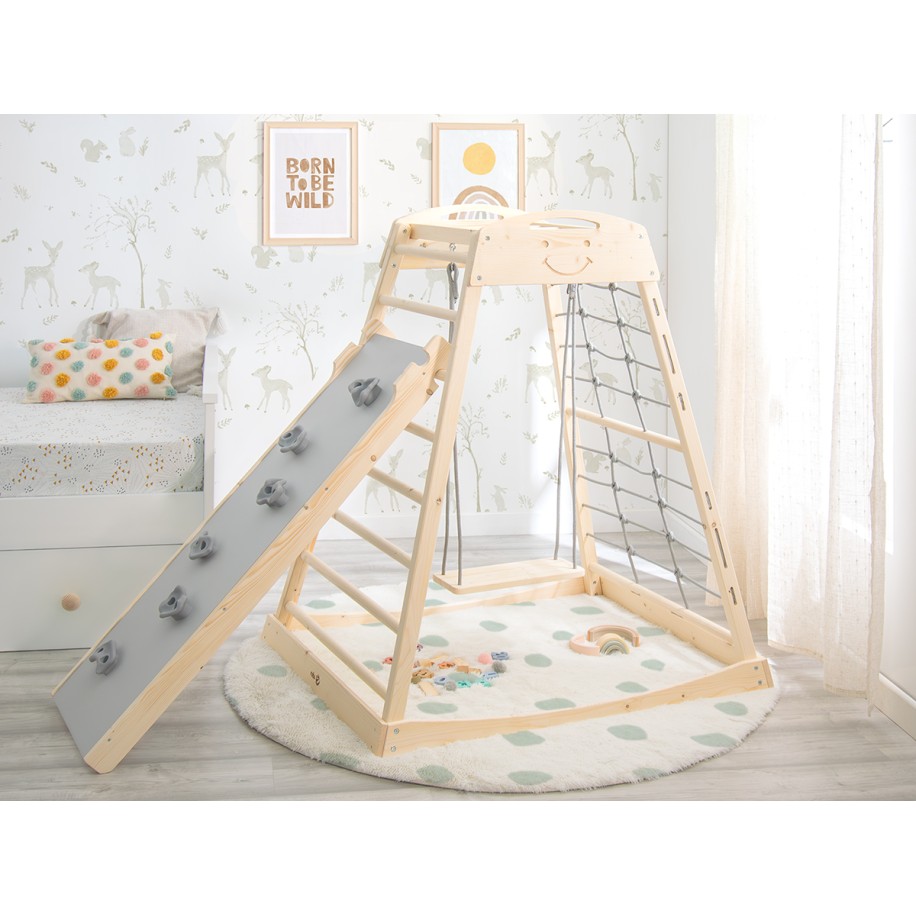 Scivolo Montessori - Rampa da arrampicata