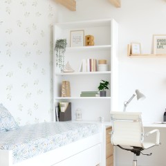 Libreria doppia per scrivania