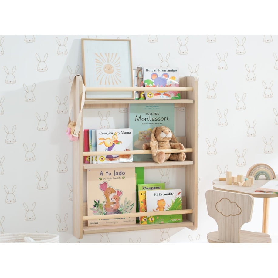 Libreria a parete per bambini Montessori - Basic