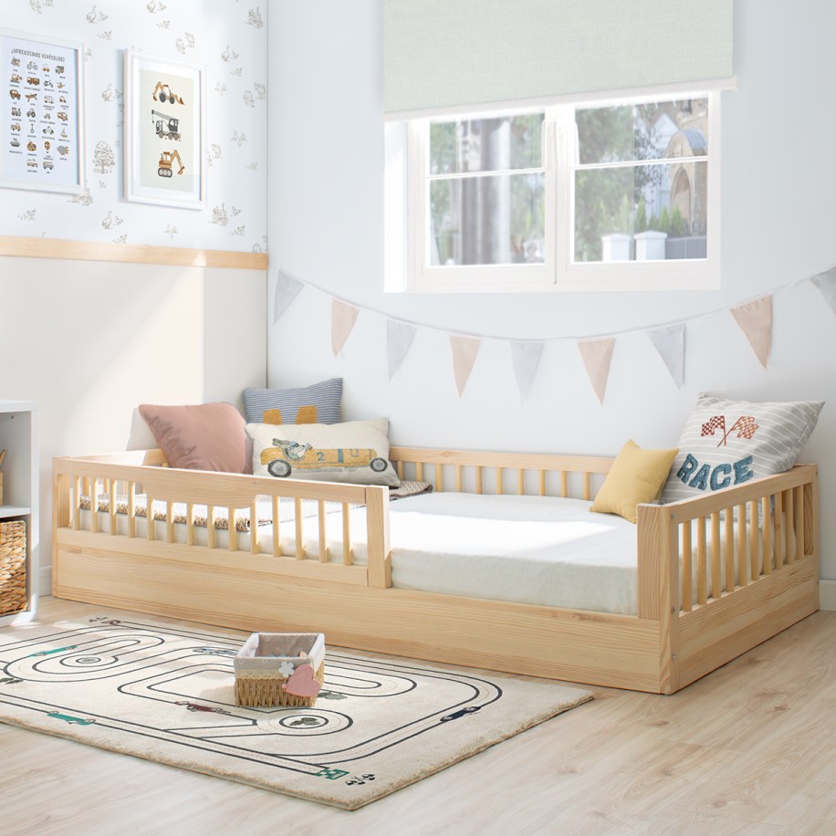 Letto Montessori Evolutivo SOFIA naturale