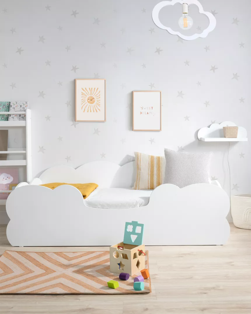Letto  per bambini Montessori Nuvola - Consegna gratuita