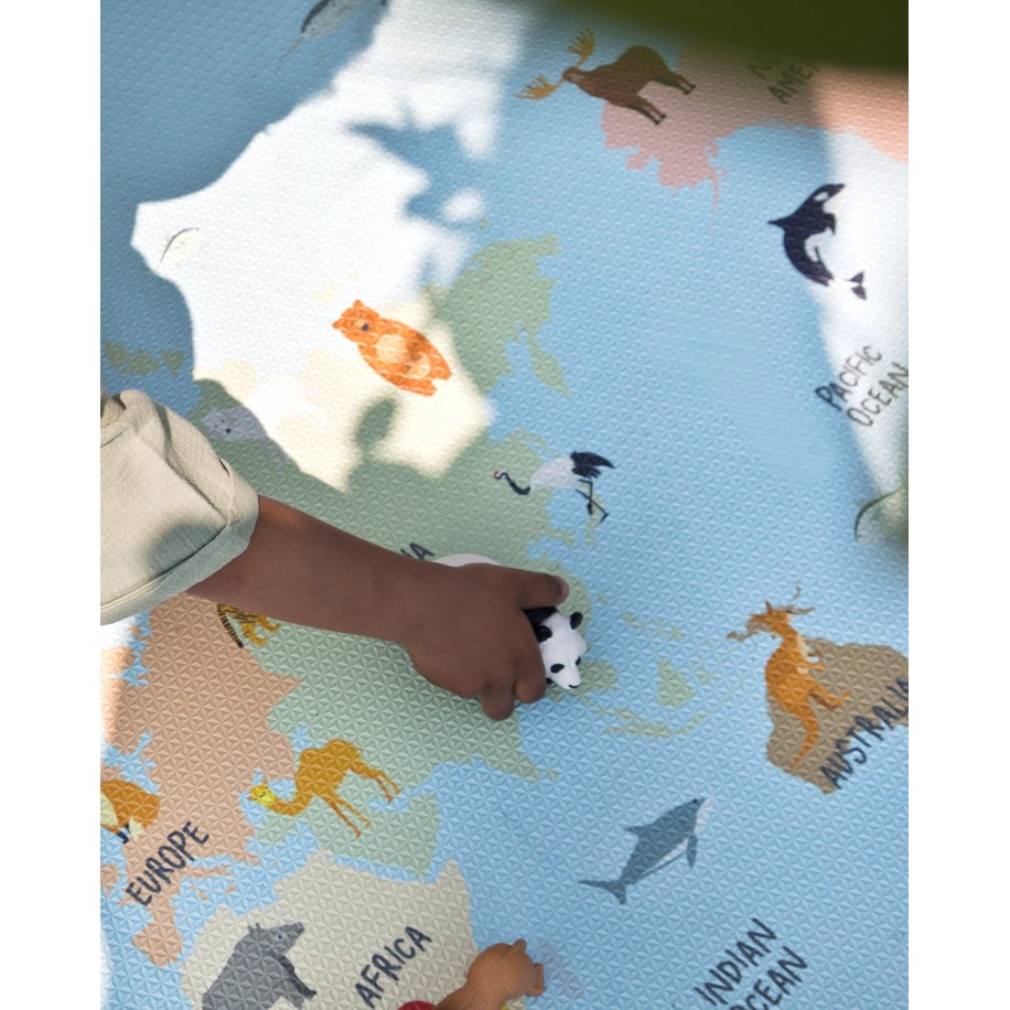 Tappeto per bambini - Aventura mondo